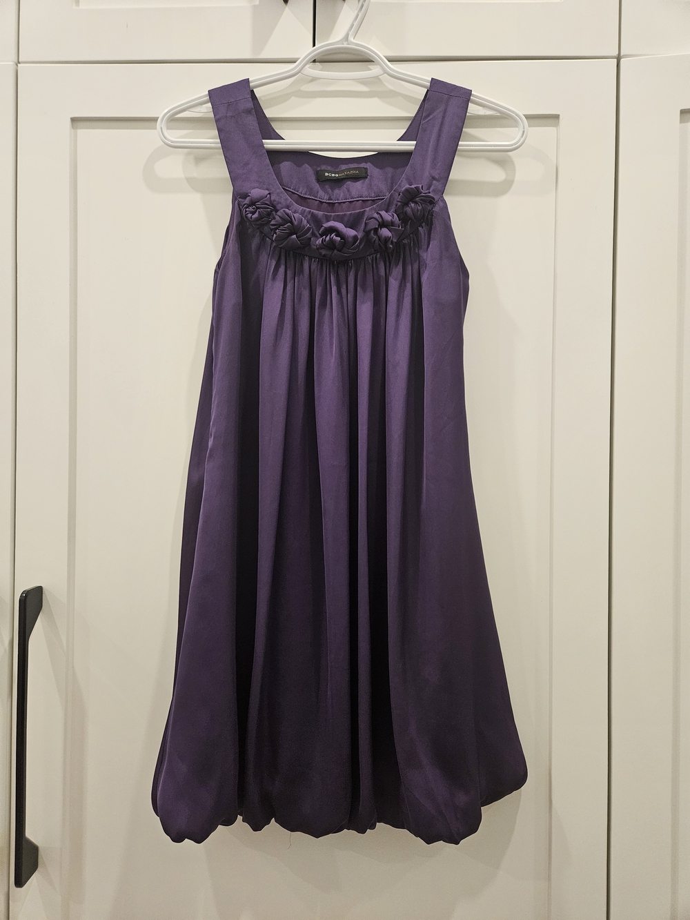 BCBG MaxAzria Girls Purple Sleeveless Light Flowy Dress